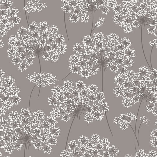 NuWallpaper Angelica Gray Peel & Stick Wallpaper